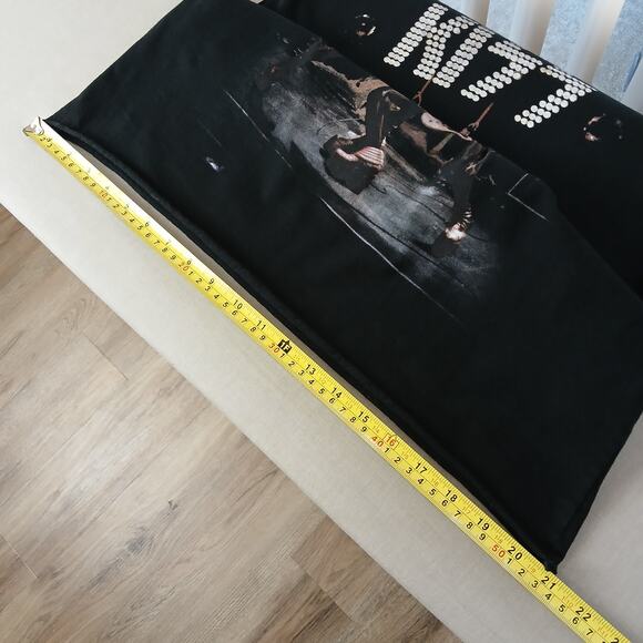 Zara Trafaluc KISS Graphic Muscle Tee M retro distressed sleeveless tank top TRF - Picture 12 of 16